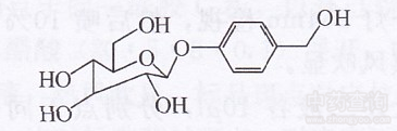 天麻苷分子圖