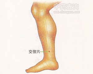 交信穴位